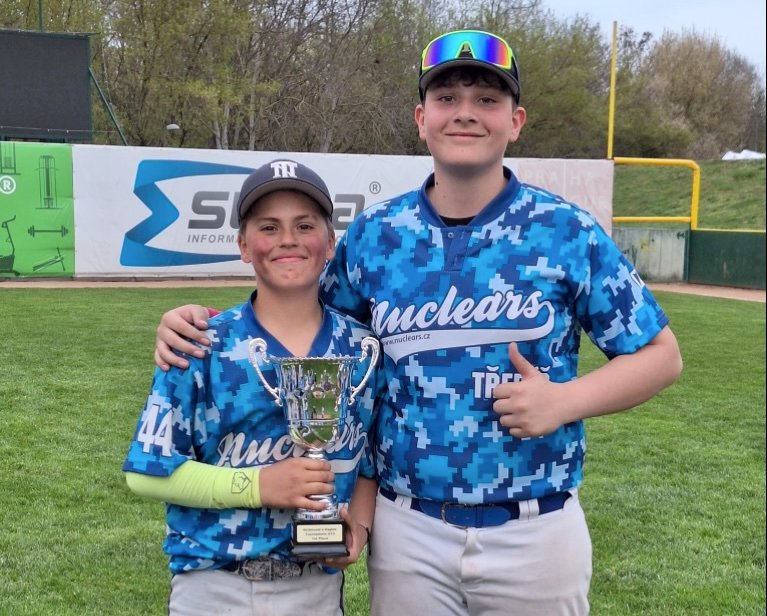 Sjajan nastup Mateja i Time na U13 turniru u Pragu 🇨🇿⚾